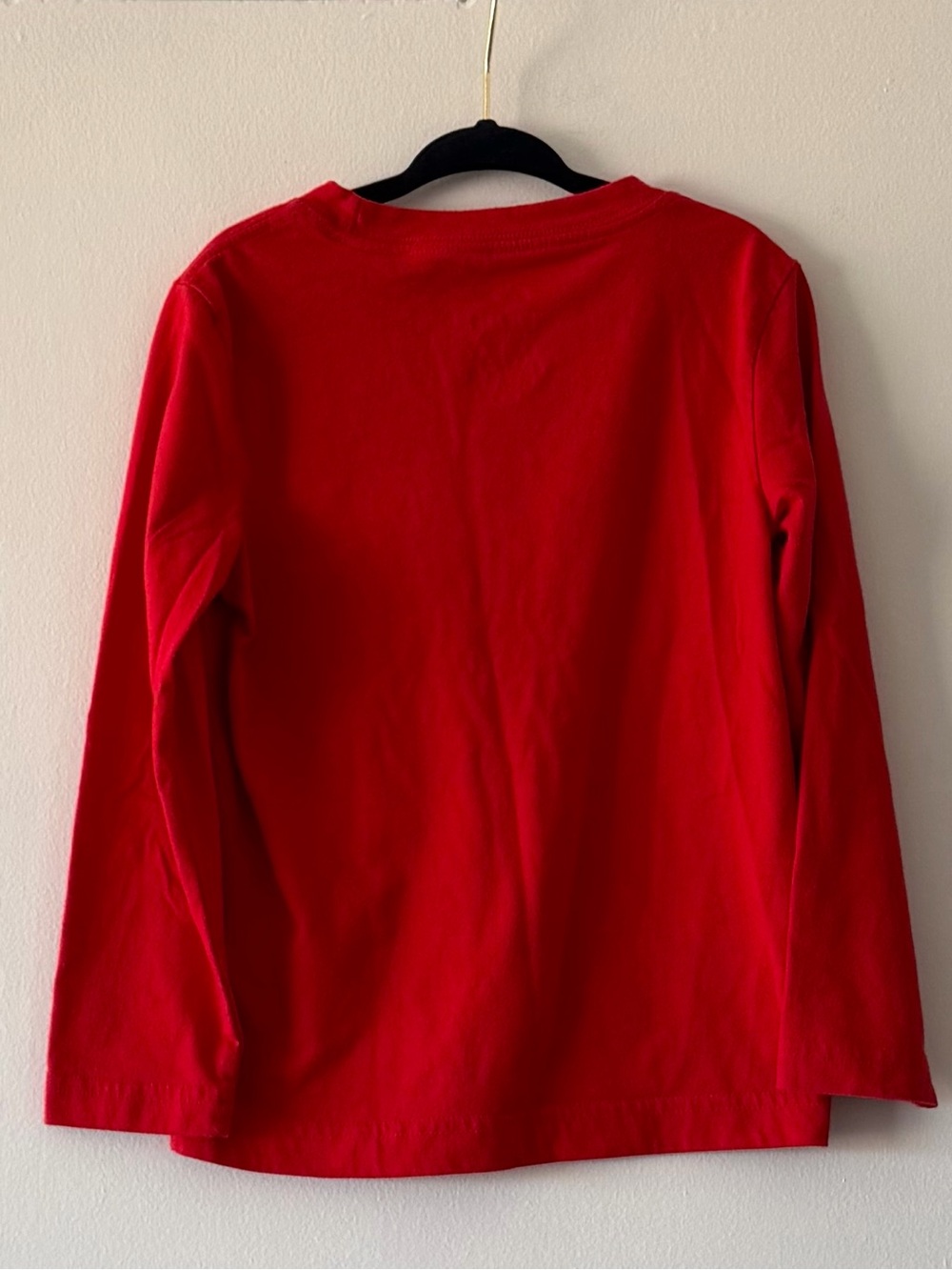 Nike Boys Red Long Sleeve Graphic Logo Tee T-Shirt Top Size 5 (4-5 Yrs) - Picture 6 of 9